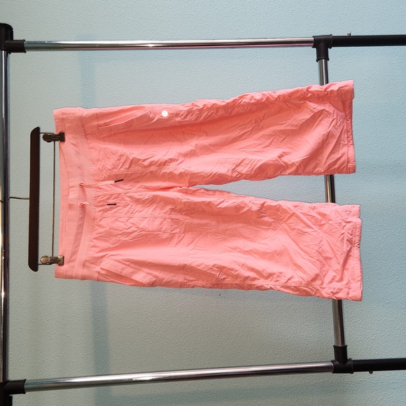 Lululemon Coral Studio Crop Pants - Picture 1 of 4